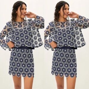 New Anthroplogie x En Saison Crochet Skirt Set